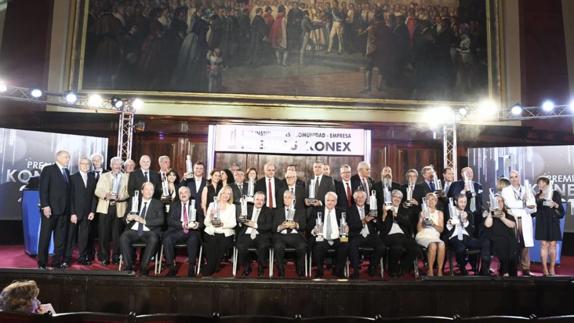Todas las fotos de la gran gala de los 39° Premios Konex a las