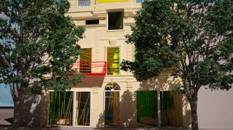 Nueva Sede de la Fundación Andreani en el Barrio de la Boca. Proyecto de Clorindo Testa.