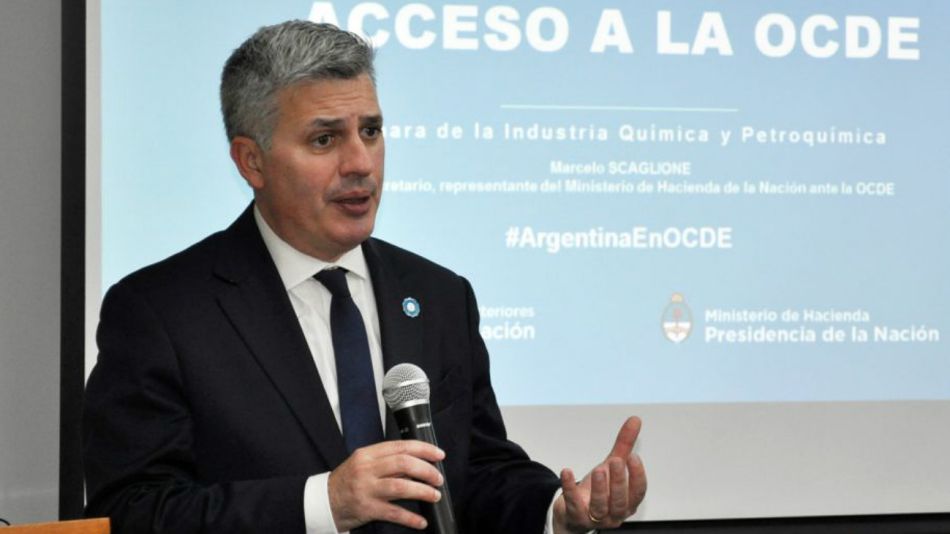 Marcelo Scaglione, el representante argentino ante la OCDE.