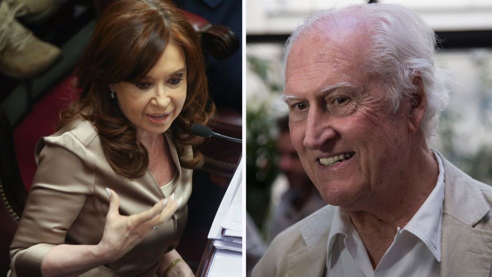 Cristina Fernández de Kirchner y Fernando "pino" Solanas 11142018