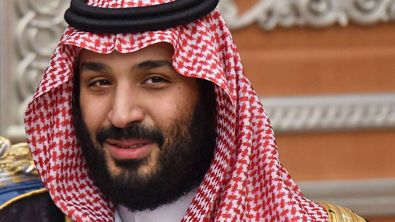 Mohammed, hijo y heredero del rey Salman. 