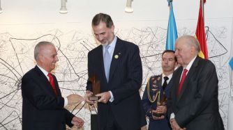 Alejandro Bulgheroni y el rey Felipe VI de España