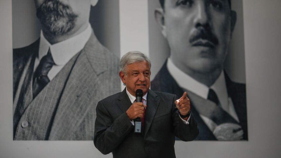 President Elect Lopez Obrador Hold Press Conference Backtracks On Bank Law Change