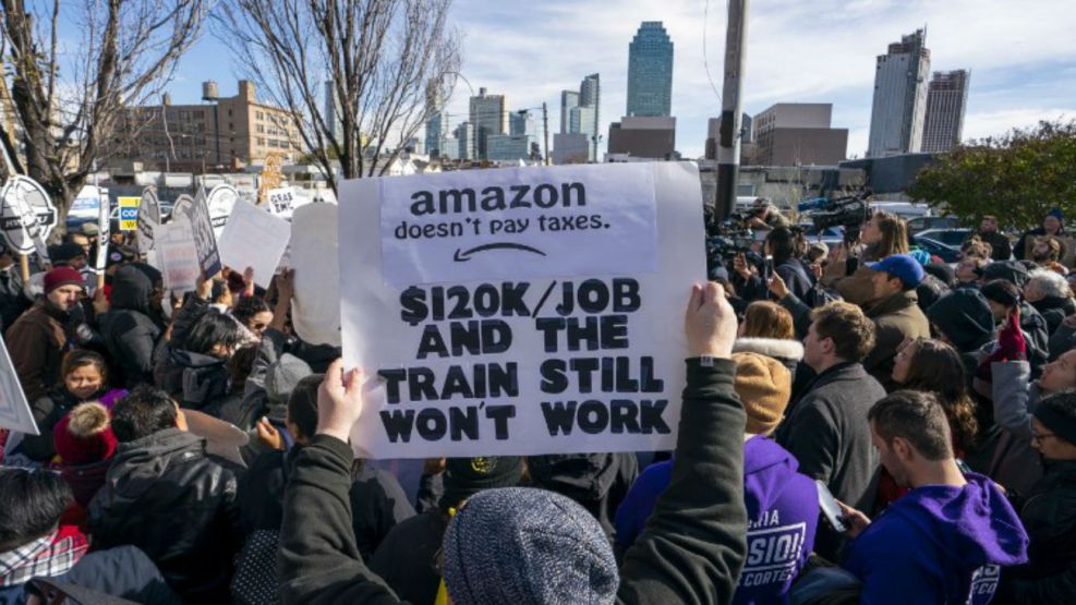Amazon protesta New York g_20181115