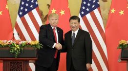 Donald Trump con Xi Jinping