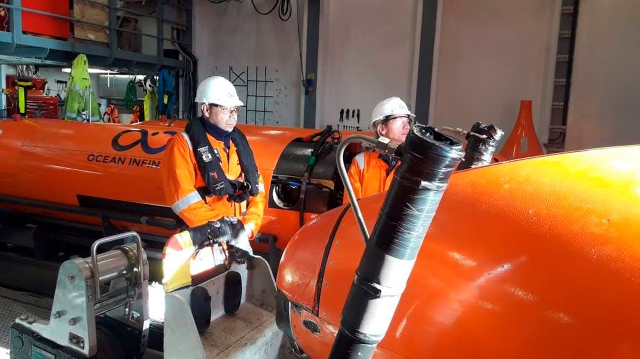 La búsqueda del submarino ARA San Juan