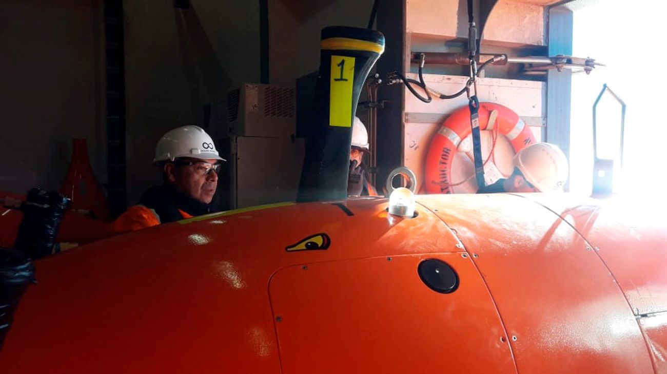 La búsqueda del submarino ARA San Juan