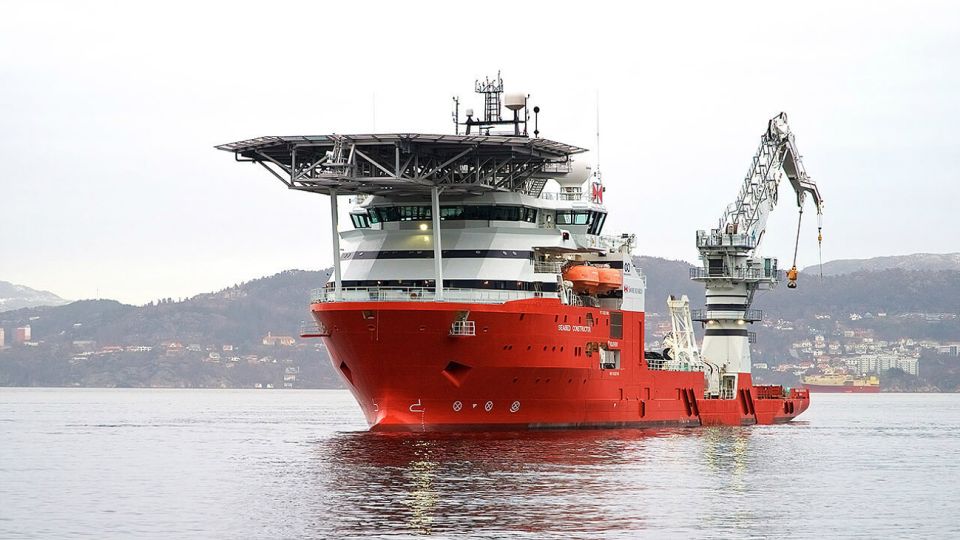 El buque Seabed Constructor de Ocean Infinity.