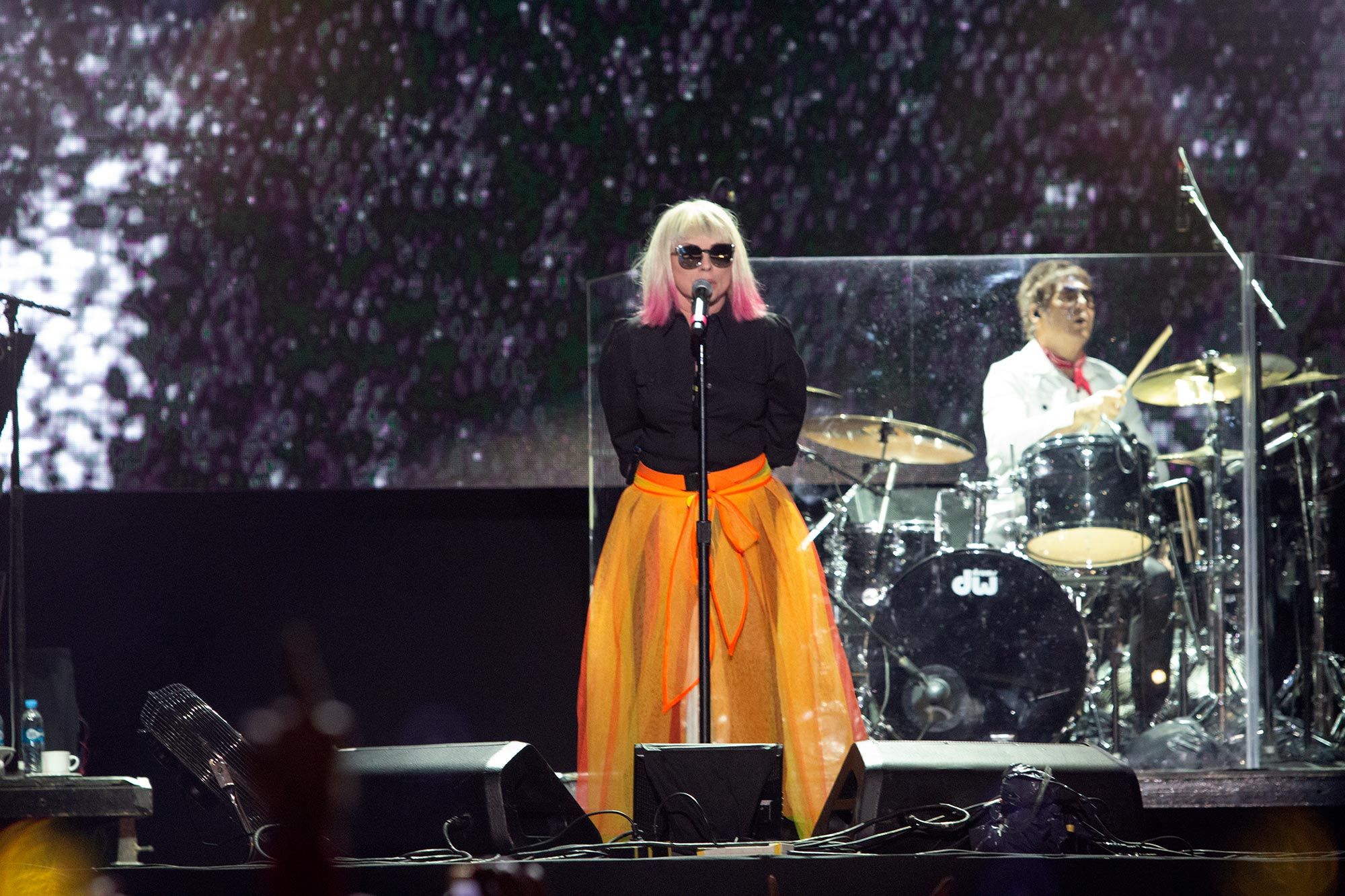 Blondie se presentó en el marco del Festival Rock and Pop 2018