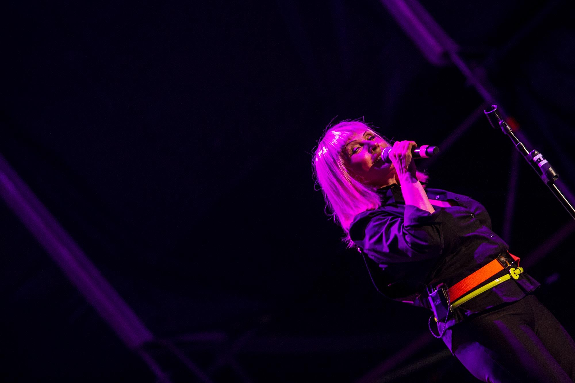 Blondie se presentó en el marco del Festival Rock and Pop 2018