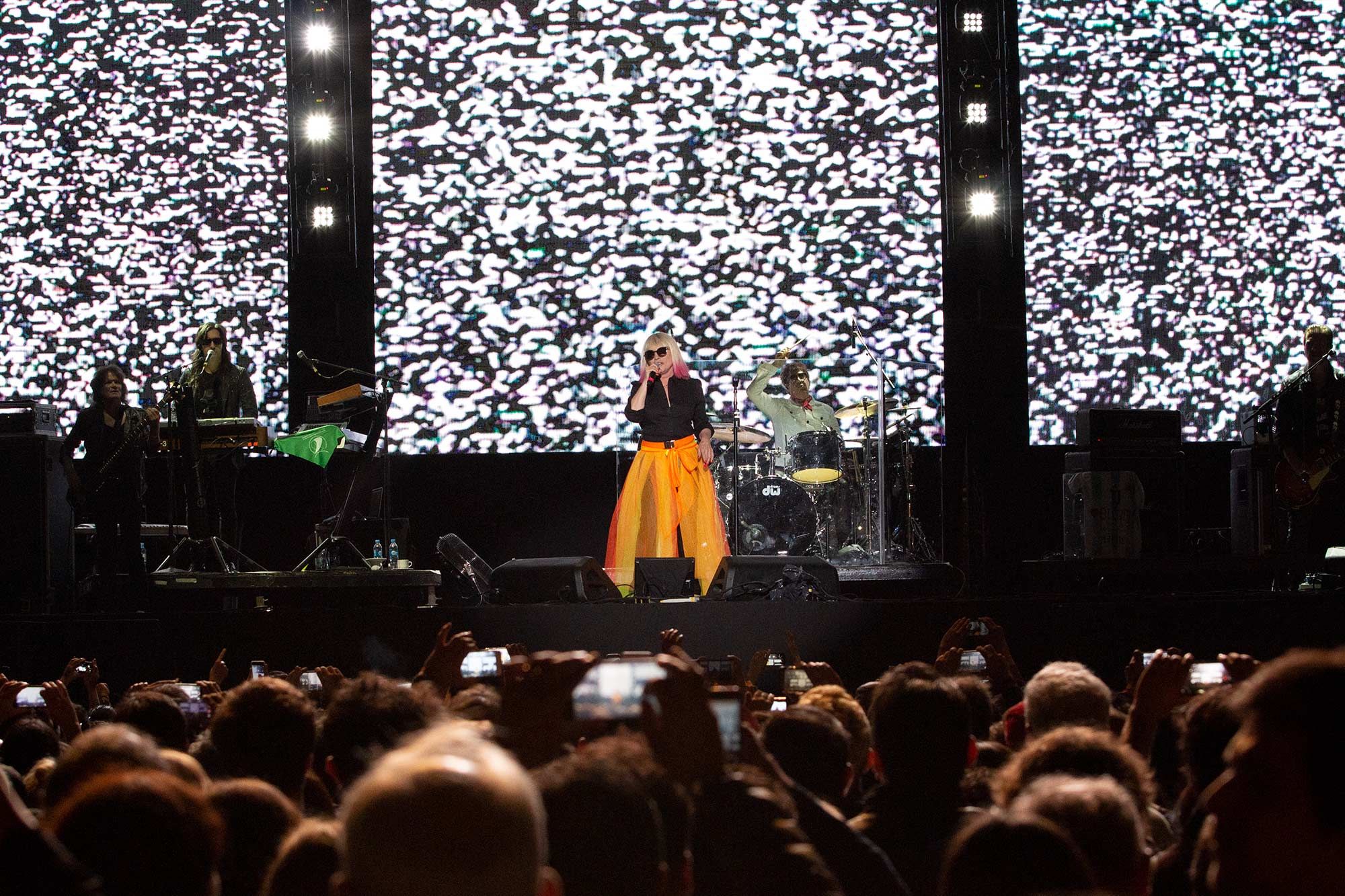 Blondie se presentó en el marco del Festival Rock and Pop 2018