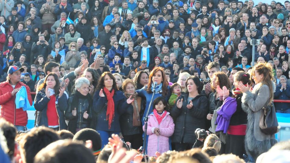 estadio. La última vez que se presentó en un escenario así fue en Racing.