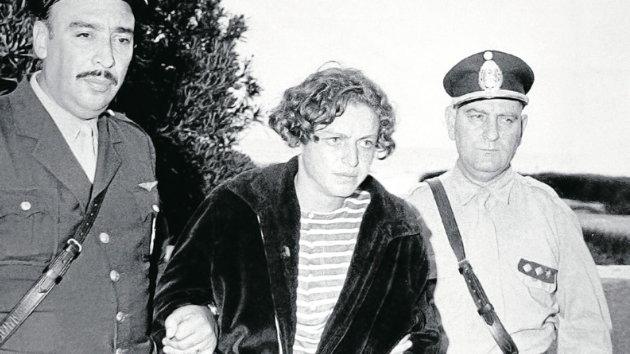 Carlos Robledo Puch al momento de su detención, el 4 de febrero de 1972.