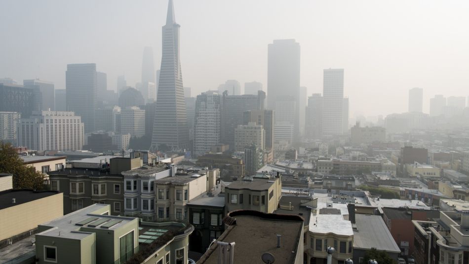 California Air Quality As Wildfires Burn