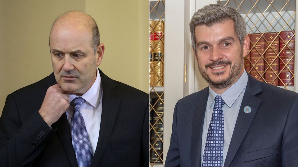 Federico Sturzenegger y Marcos Peña