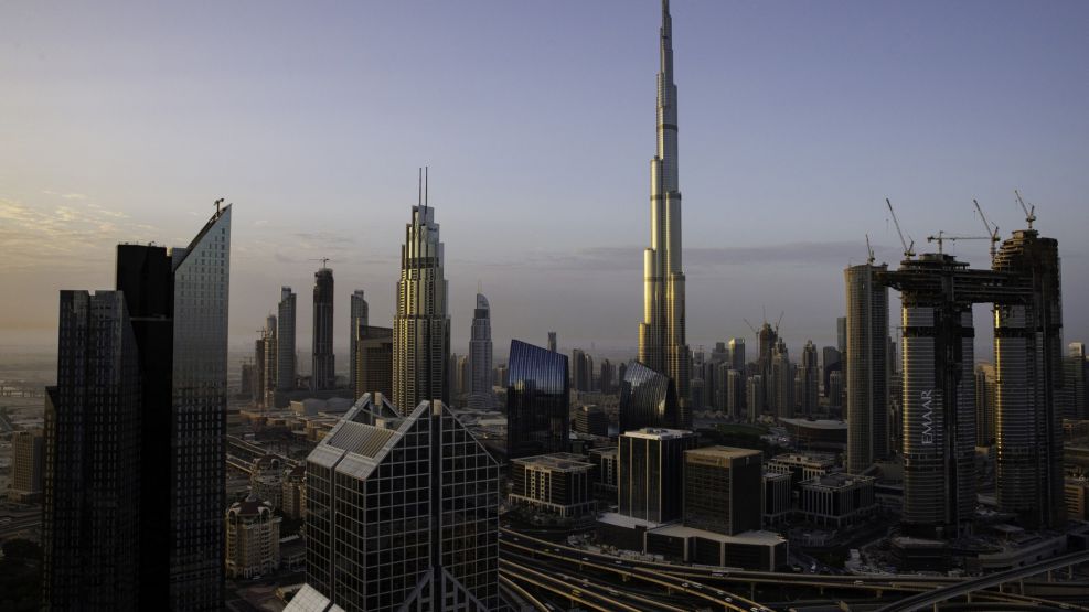 Dubai Real Estate And City Skyline As Gulf Economies Slow Down
