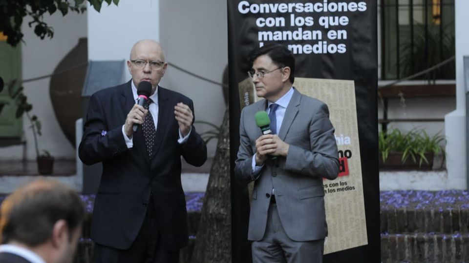 Jorge Fernández Díaz y Jorge Fontevecchia.