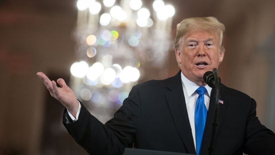 Donald Trump, presidente de Estados Unidos.