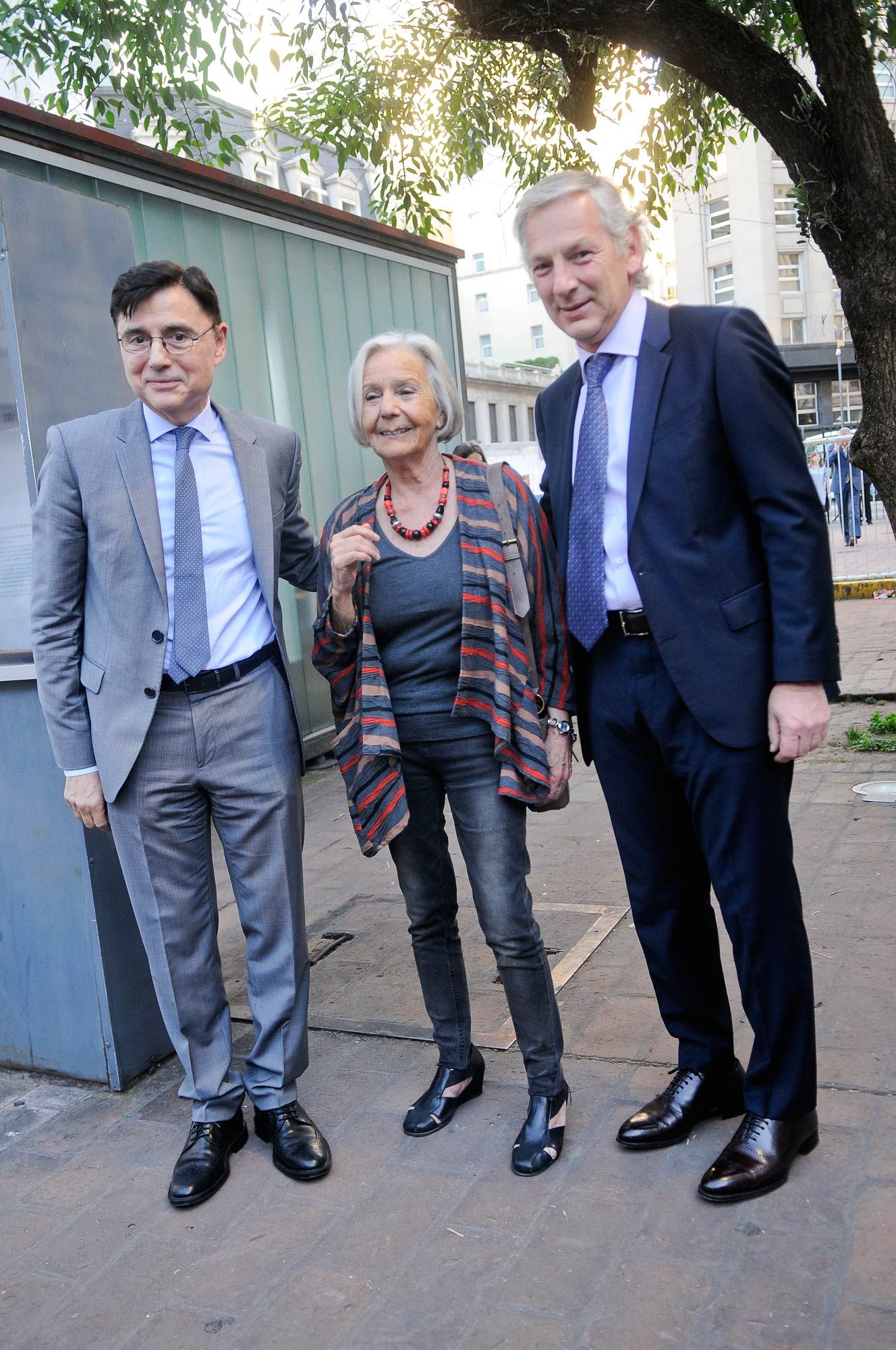 Jorge Fontevecchia, Beatriz Sarlo y Marcelo Longobardi.