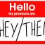 Gender-neutral pronouns in English: using the singular 'they'