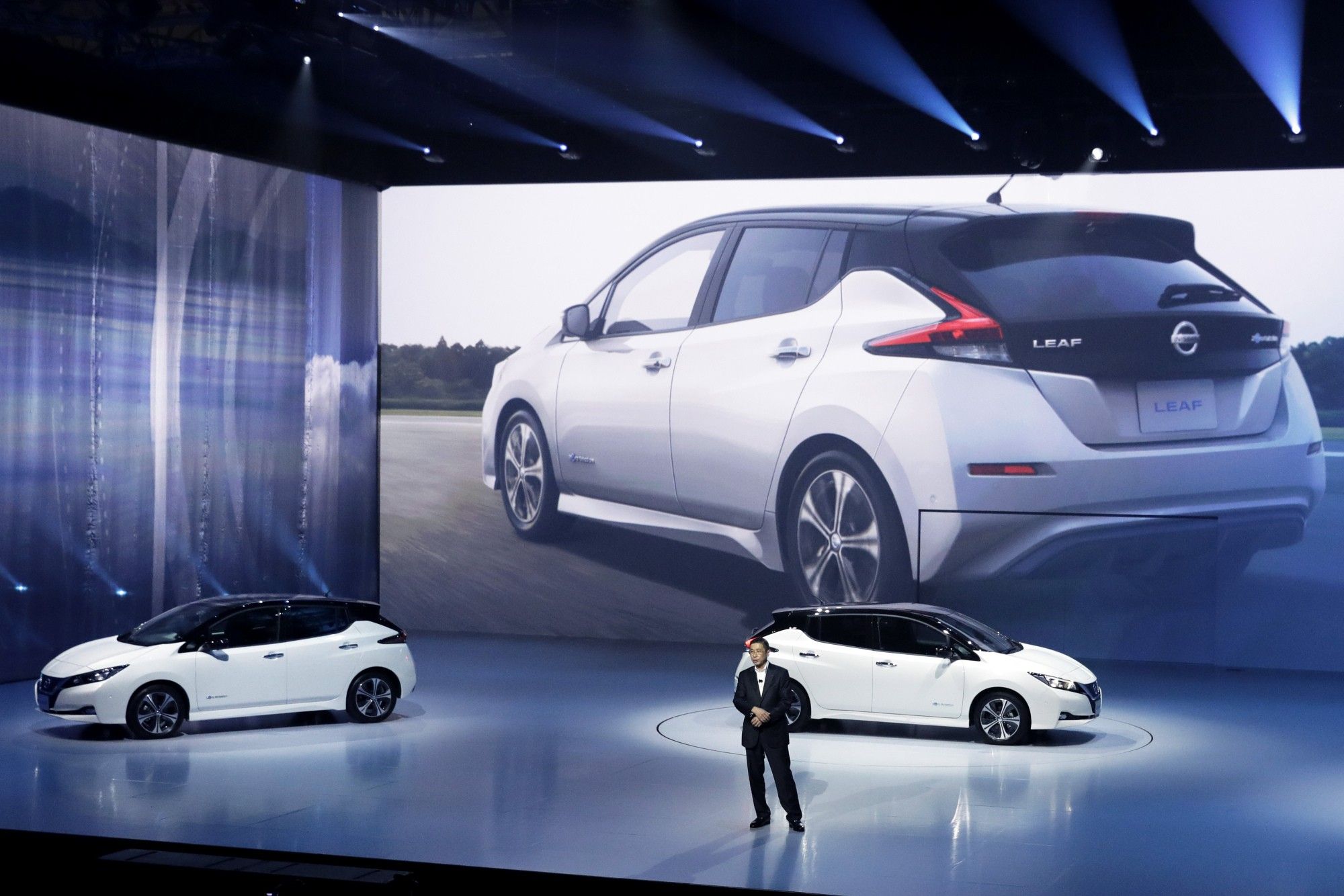 Nissan Motor Co. Unveils New Electric Vehicle Leaf