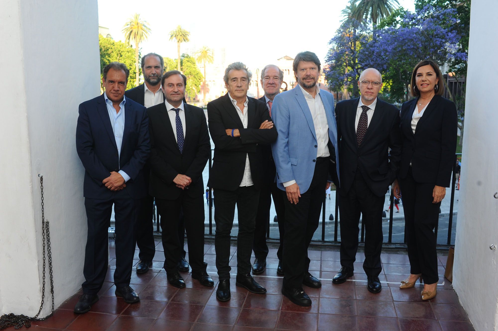 Daniel Hadad, Carlos Guyot, Néstor Sclauzero, Ricardo Roa, Héctor D'Amico, Carlos D'Elía, Jorge Fernández Díaz, Liliana Parodi.