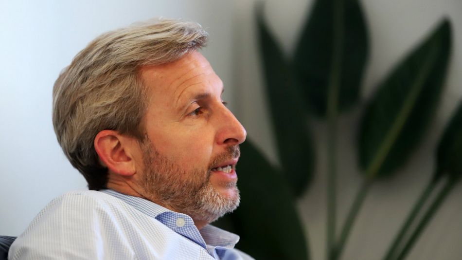 El Ministro del Interior, Obras Públicas y Vivienda de la Nación, Rogelio Frigerio.