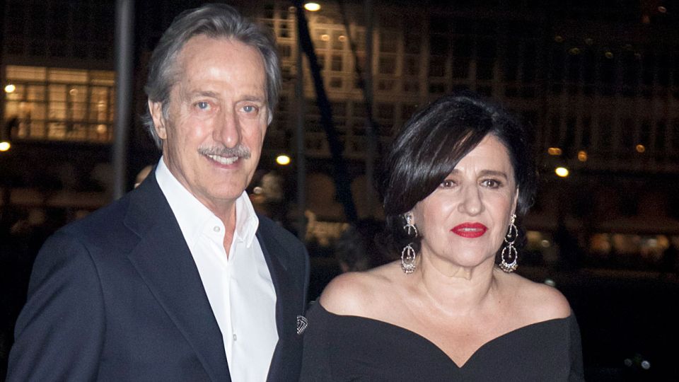 Padres. Roberto Torretta y su mujer en la boda de su hijo Carlos con Marta, la hija de Amancio Ortega, dueño de Zara.