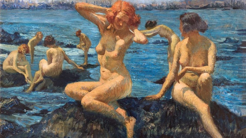 LA OBRA. Más de cuarenta pinturas de Augusto Ferrari que se exponen hoy en Italia llegarán a la Argentina en 2020.
