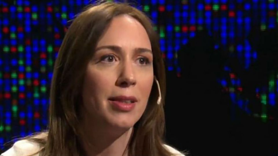 La gobernadora de la provincia de Buenos Aires, María Eugenia Vidal.