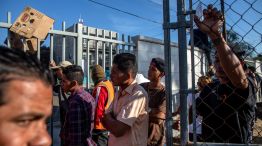 Central American Migrants Make Way To U.S. Border As Trump Continues Border Wall Talks 