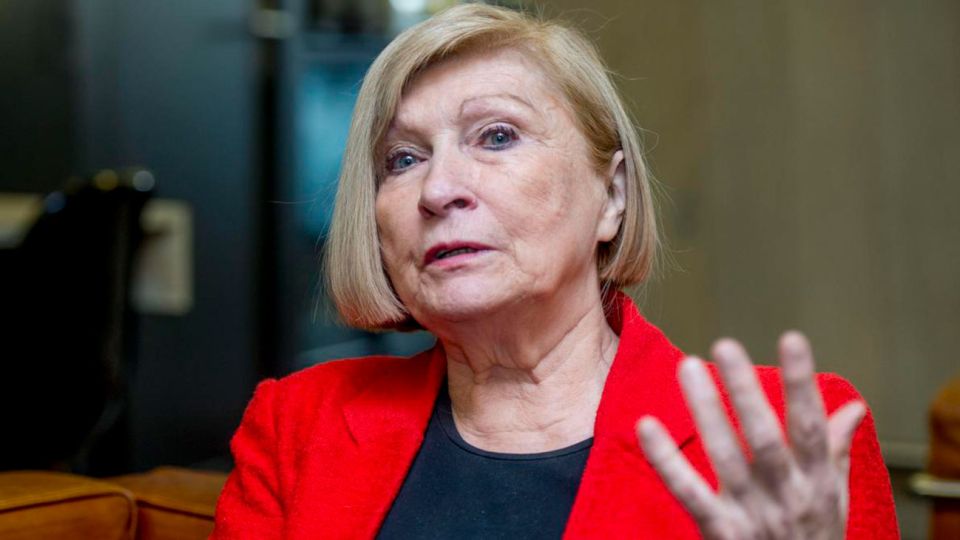 La politóloga belga Chantal Mouffe