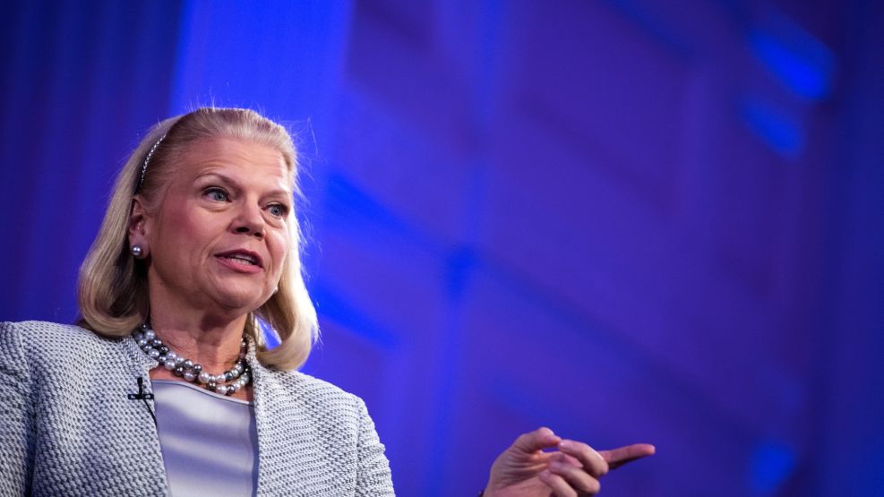IBM Chief Executive Officer Ginni Rometty Speaks At ECNY Luncheon