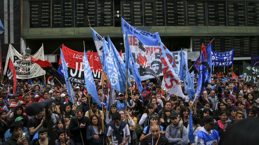 El Gobierno permitió a los movimientos sociales marchar por la cumbre del G20.