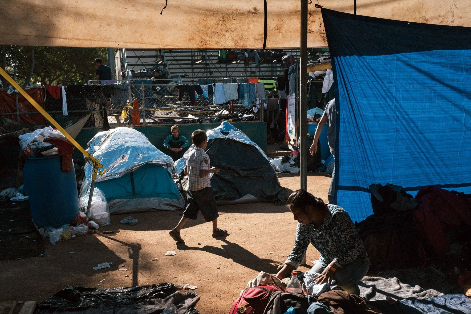 Asylum Seekers At Southern U.S. Border As Trump Threatens Permanent Closure