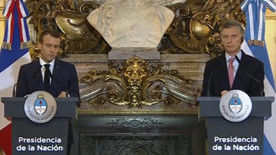 Qué quiere Macri de Macron
