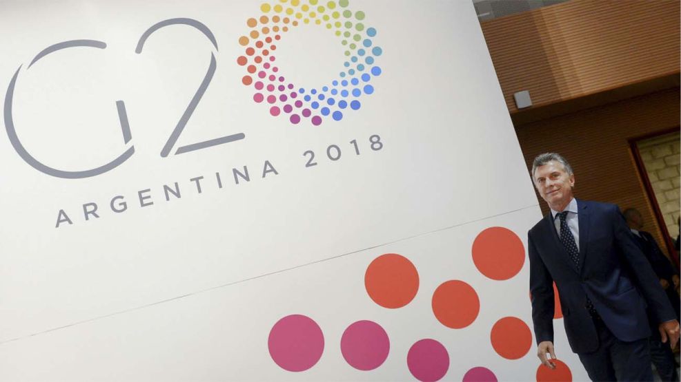 Macri inaugura este viernes la Cumbre del G20.