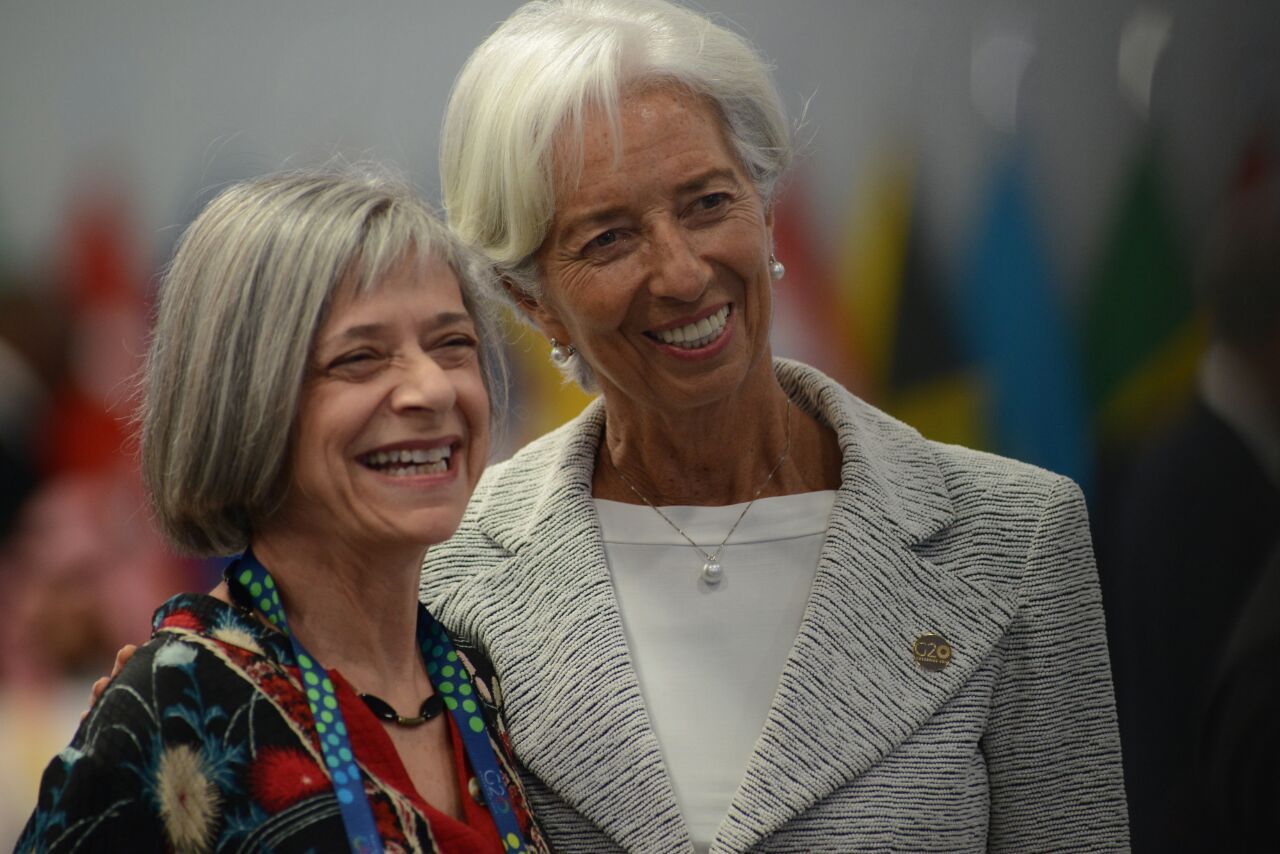 Christine Lagarde, una de las figuras más destacadas del primer día de la Cumbre.