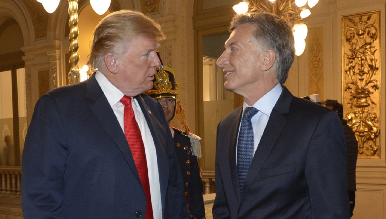 Donald Trump y Mauricio Macri