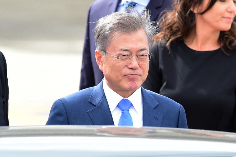 Moon Jae In, presidente de Corea del Sur.