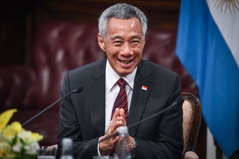 El primer ministro de Singapur, Lee Hsien Loong.