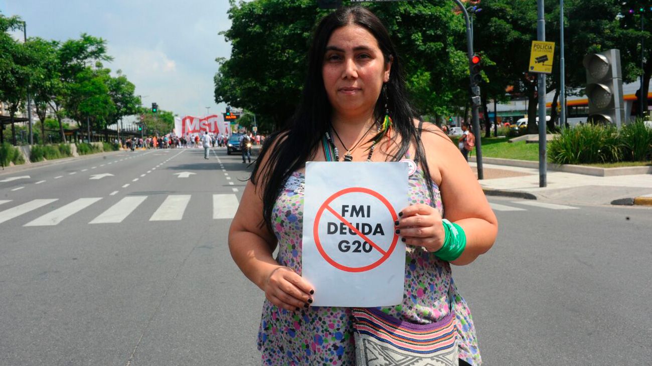 Marcha contra el G20.