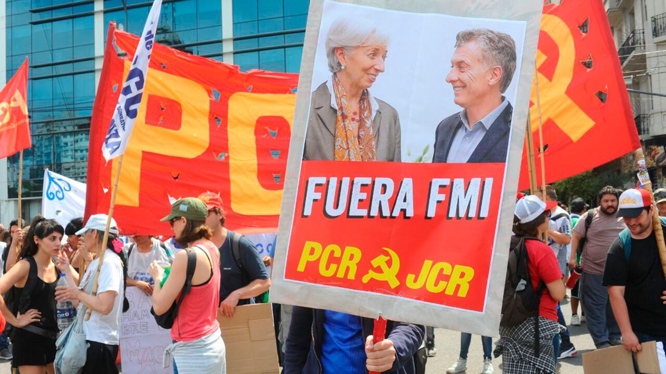 Marcha contra el G20.