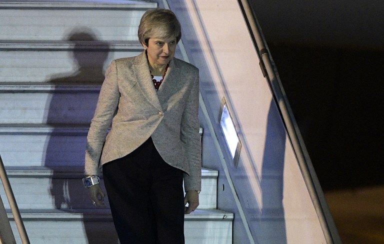 Theresa May, primera ministra británica.