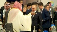 Putin y Salman chocan las palmas en plena cumbre del G20.