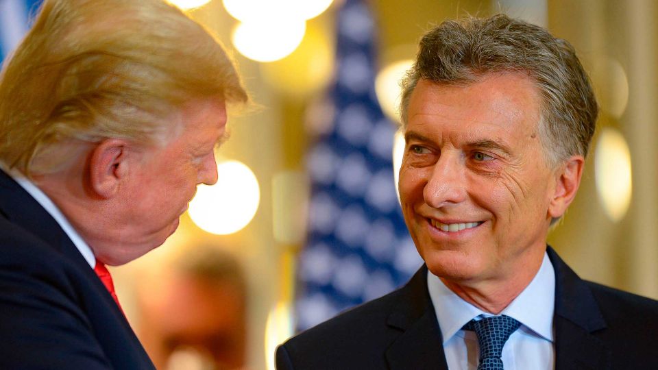 El presidente Macri recibó al presidente de los Estados Unidos, Dondald Trump