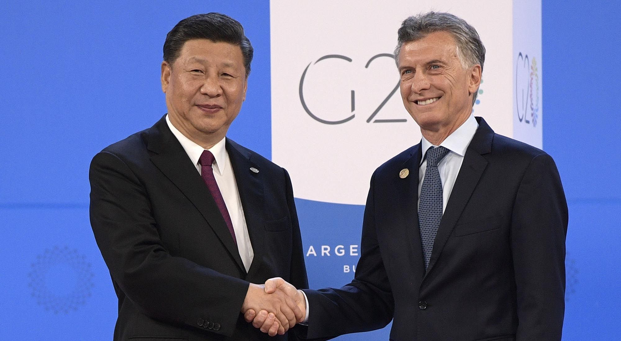 Xi Jinping y Mauricio macri