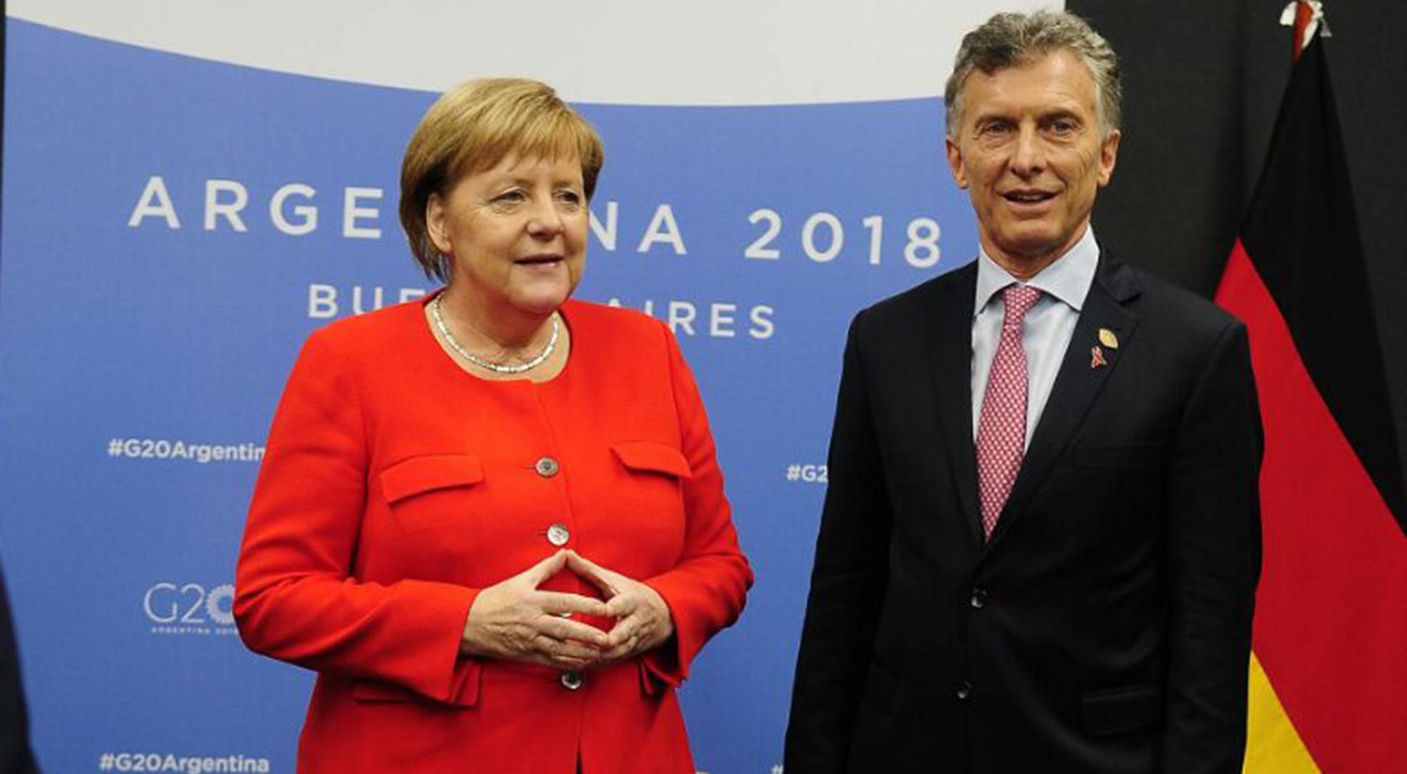 Macri y Merkel