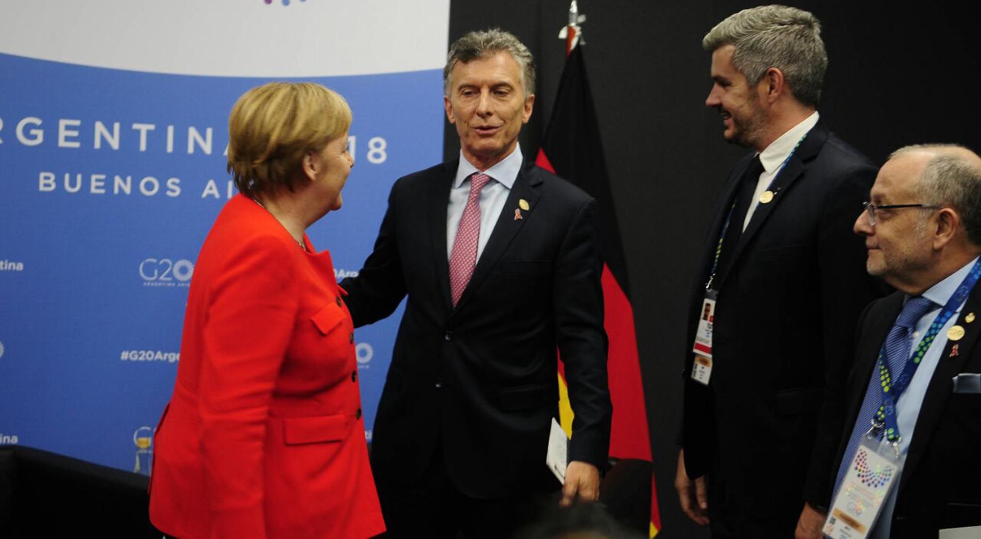 Macri y Merkel