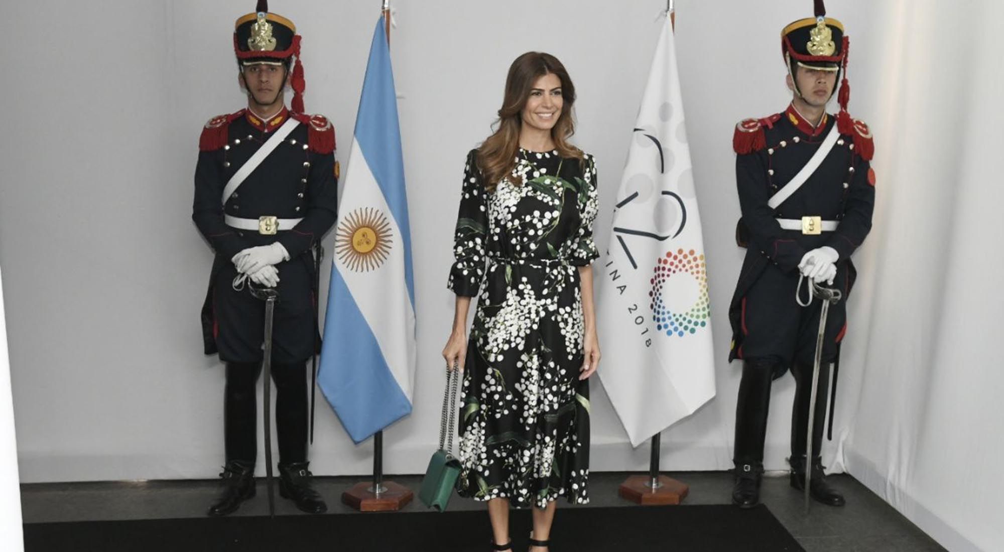 Las primeras damas en un evento del g20